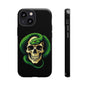 Skull & Snake Phone Case | Tough Cases, Protective Cover, Edgy Phone Accessories, Gothic Gift, Halloween Decor
