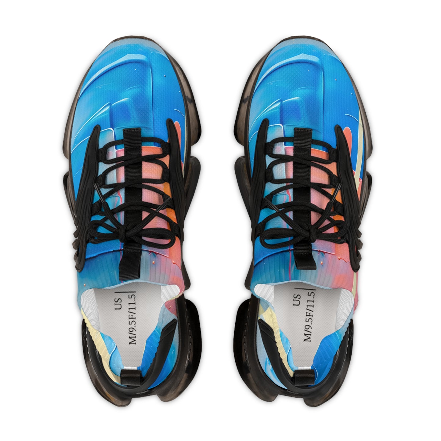 Men's Colorful Mesh Sneakers, Stylish Athletic Shoes, Trendy Casual Footwear, Breathable Running Sneakers, Summer Fashion Sneakers