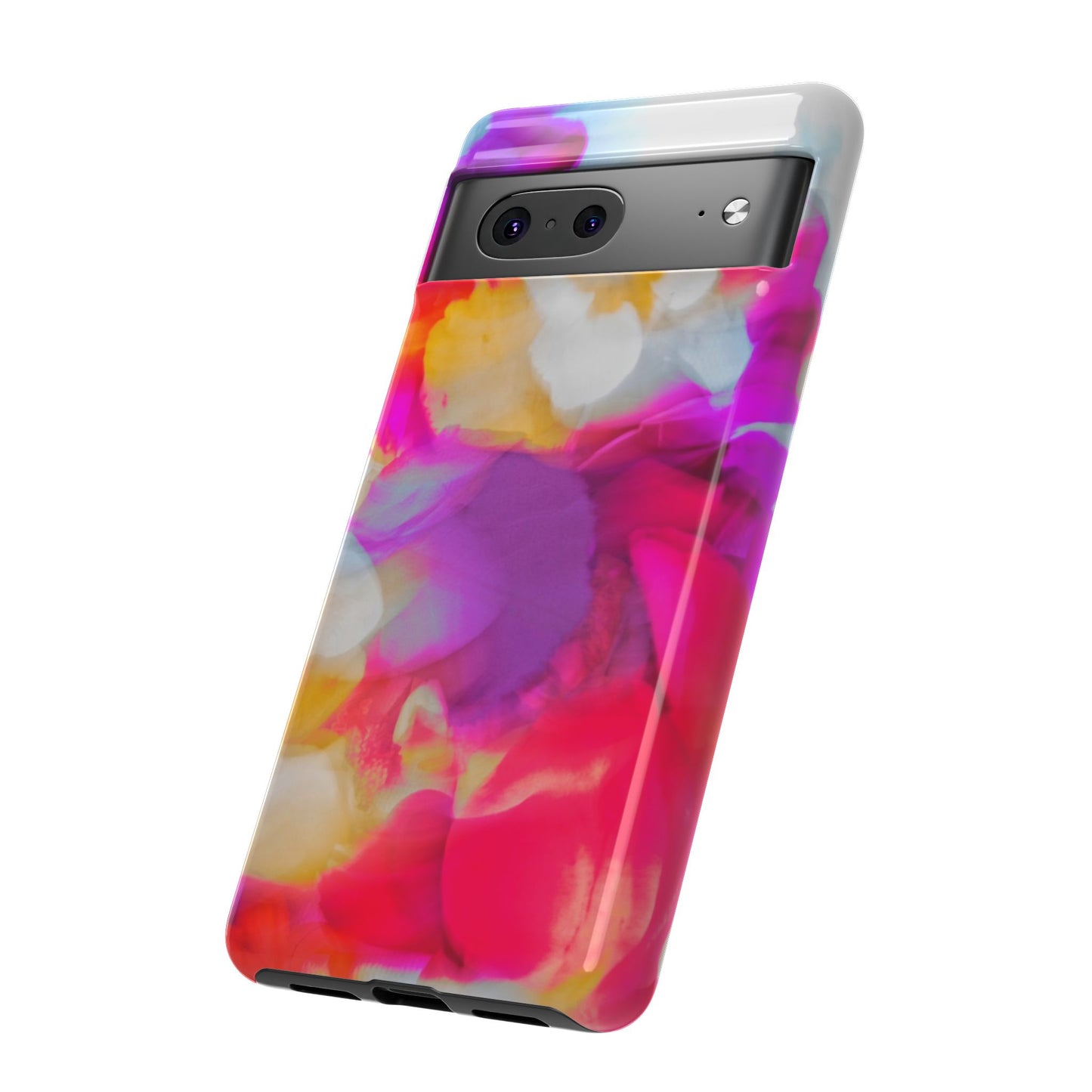 Floral Phone Case: Stylish Art for Your Device, Tough Cases, Gift for Her, Flower Print, Trendy Accessories, Phone Protection