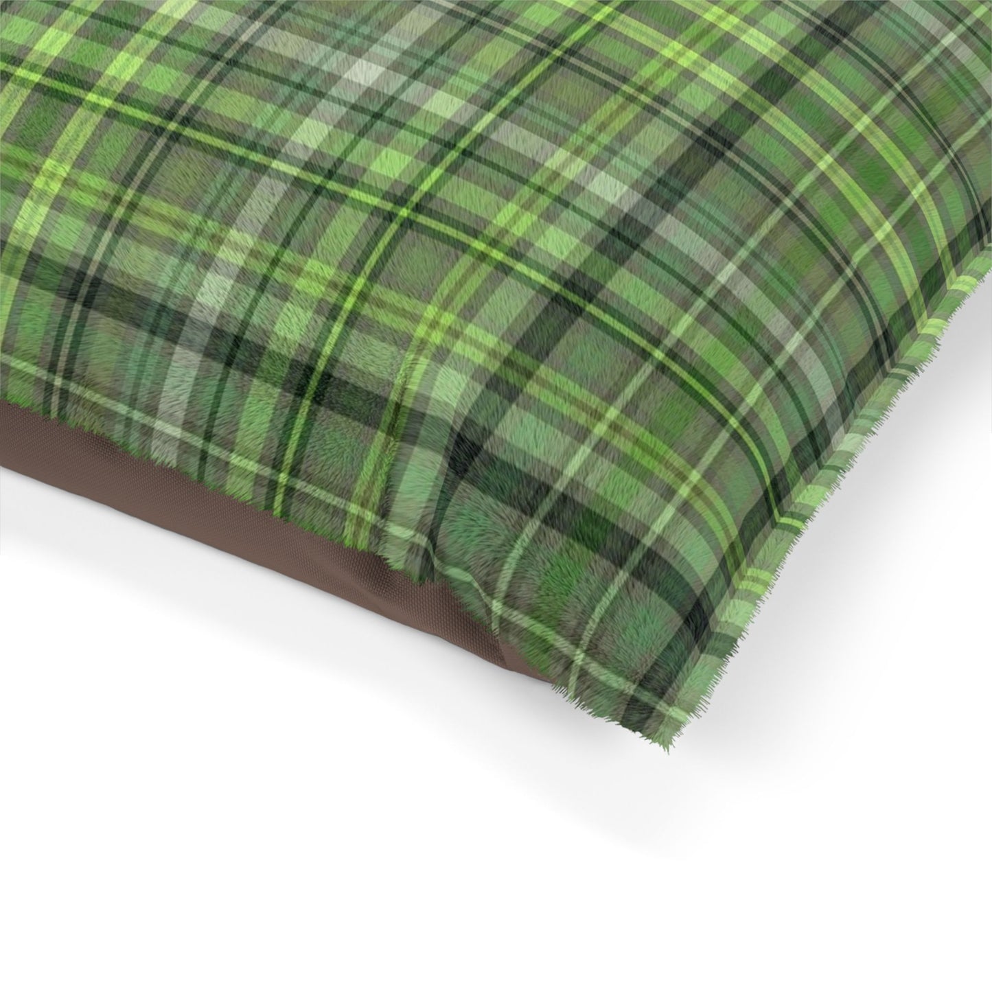 Plaid Pet Bed for Cozy Pets, Dog Bed, Cat Bed, Cute Animal Decor, Holiday Gift for Pet Lovers