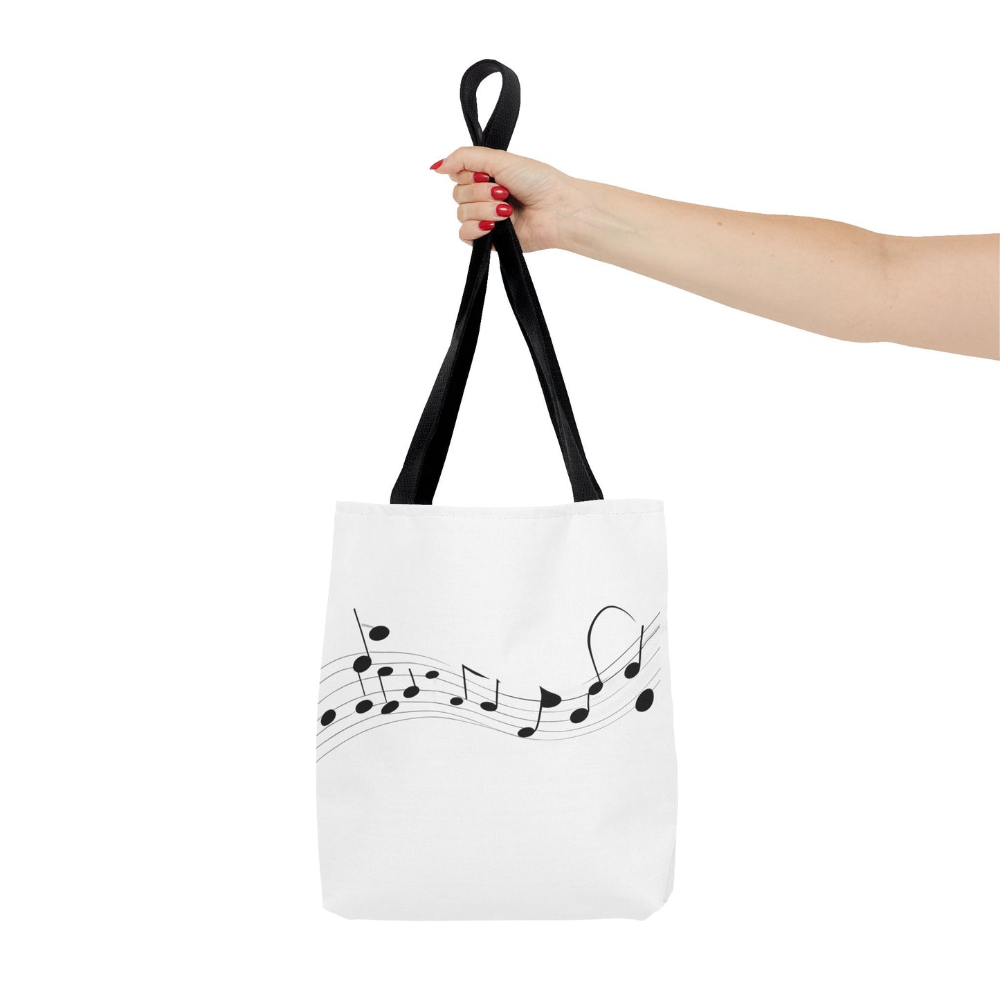 Musical Notes Tote Bag | Perfect for Music Lovers, Eco-Friendly Shopping