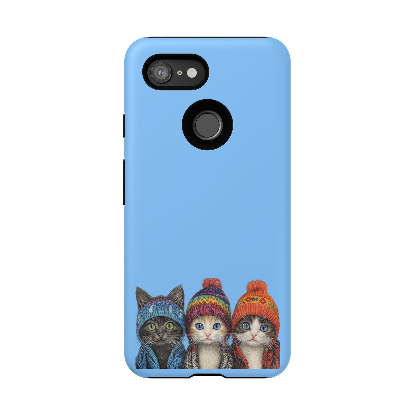 Cat-Themed Phone Case, Cute Cat Cases for Cat Lovers, Gifts for Cat Owners, Fun Cat Accessories, Holiday Present for Pet Lovers