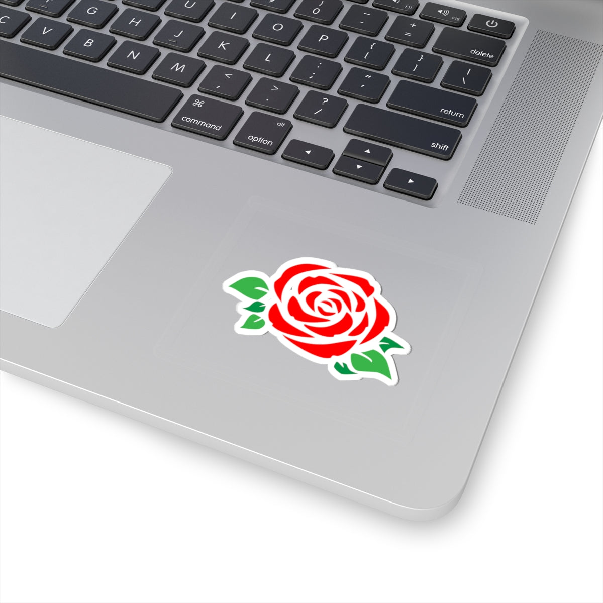 Romantic Rose Kiss-Cut Stickers | Floral Decor, Laptop Decor, Gift for Her, Craft Project, Cute Stationery