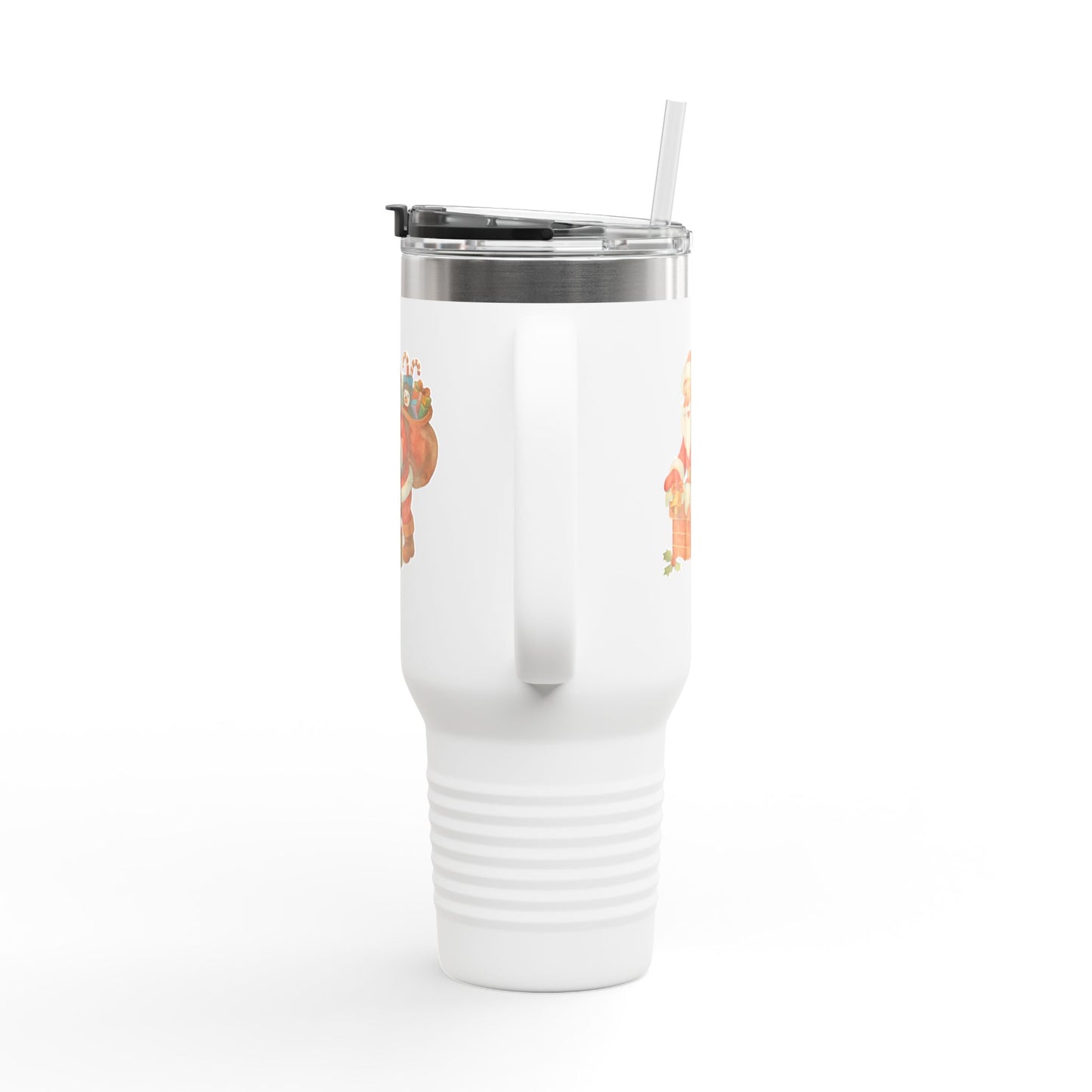 Festive Insulated Travel Mug with Santa and Holiday Designs | Perfect for Christmas Parties, Gift for Coffee Lovers, Winter Travel, [...]