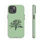 Minimalist Tree Phone Case, Nature-Inspired Phone Cover, Eco-Friendly Cell Phone Accessory, Perfect Gift for Nature Lovers