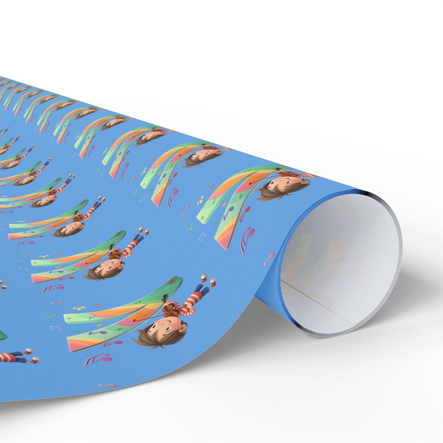 Colorful Gift Wrapping Paper for All Occasions, Birthday, Holidays, Kids' Gifts, Eco-Friendly Wrap, Fun Designs