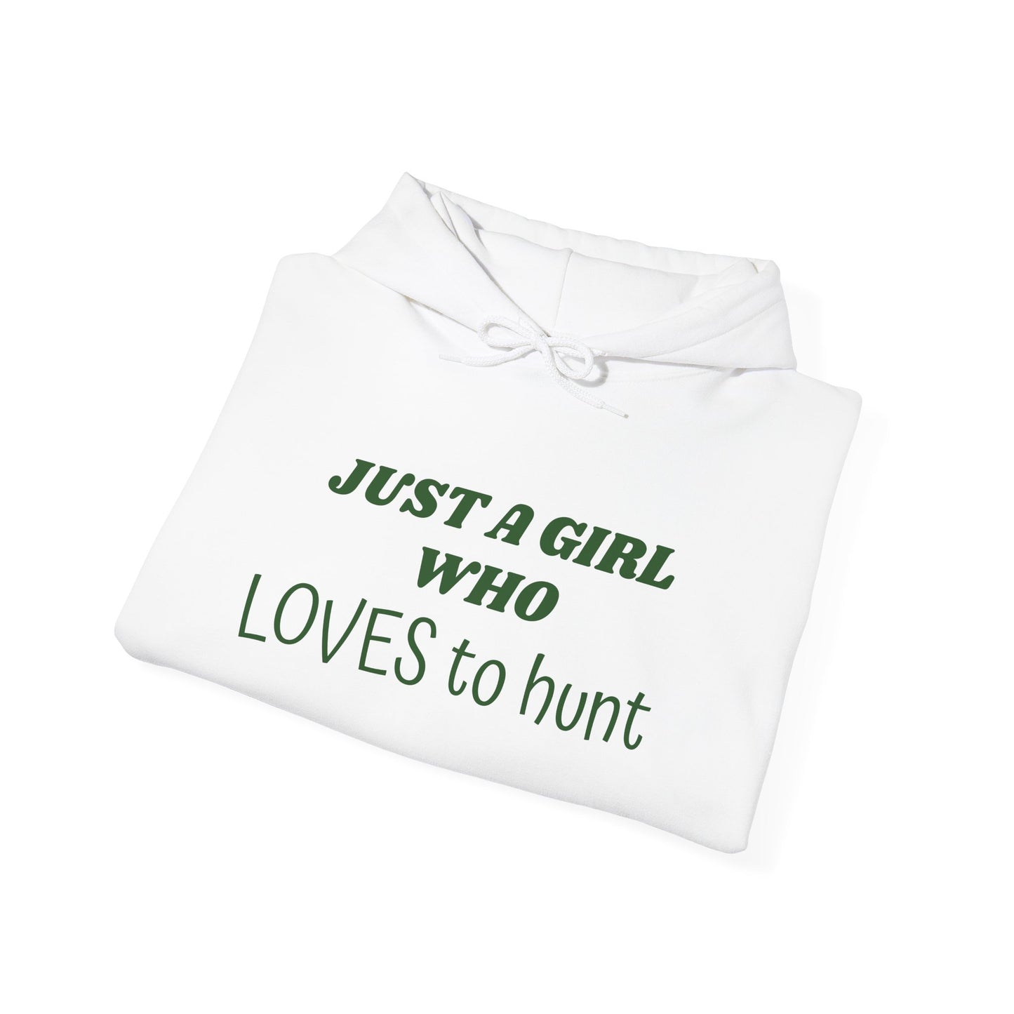 Girl Who Loves to Hunt Hoodie
