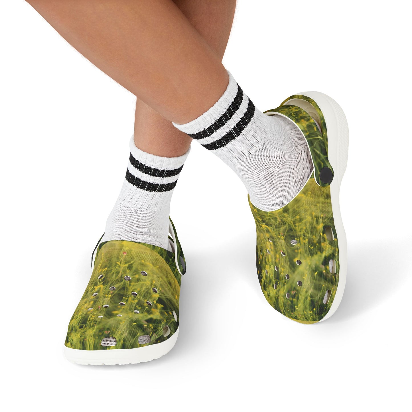 Kids' AOP Foam Clogs - Fun & Stylish Summer Footwear, Great for Playdates, Outdoor Adventures, Beach Days, Gifts