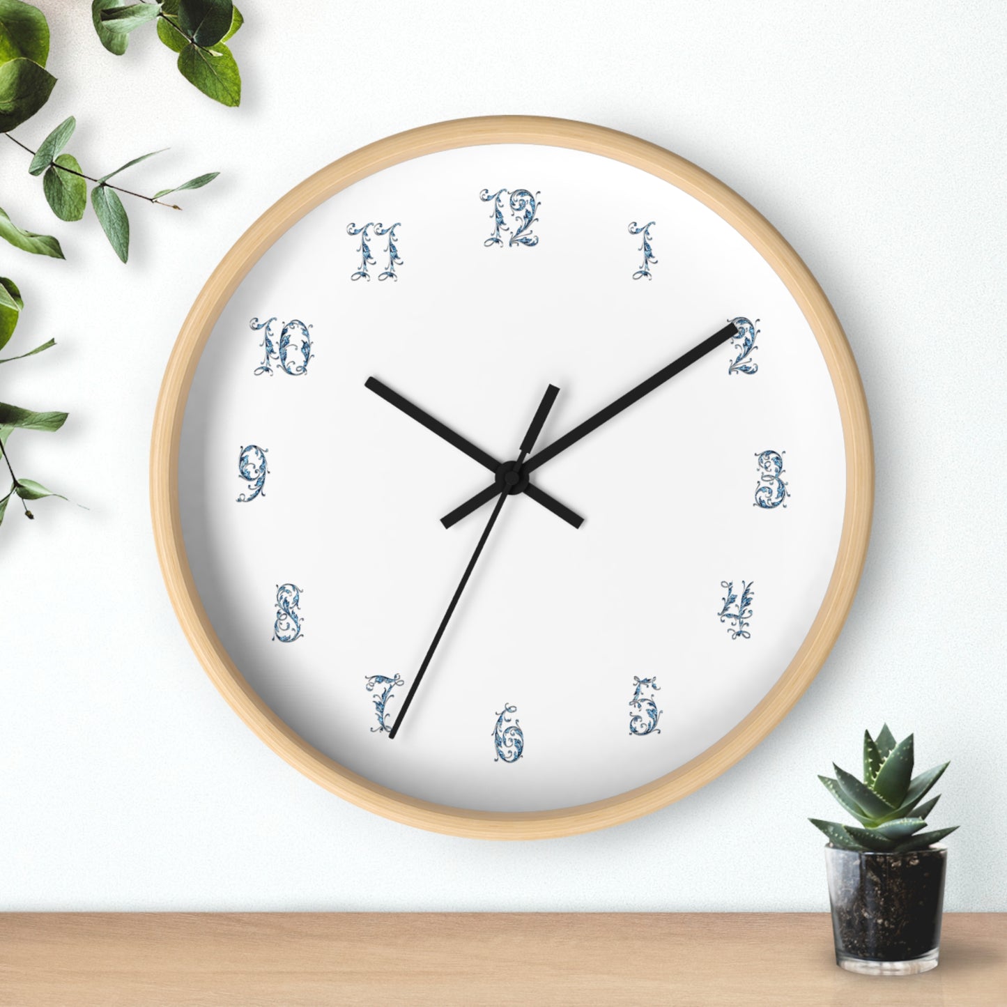 Elegant Modern Wall Clock - Minimalist Decor, Home Decoration, Gift Idea, Timekeeping, Clock Wall Art