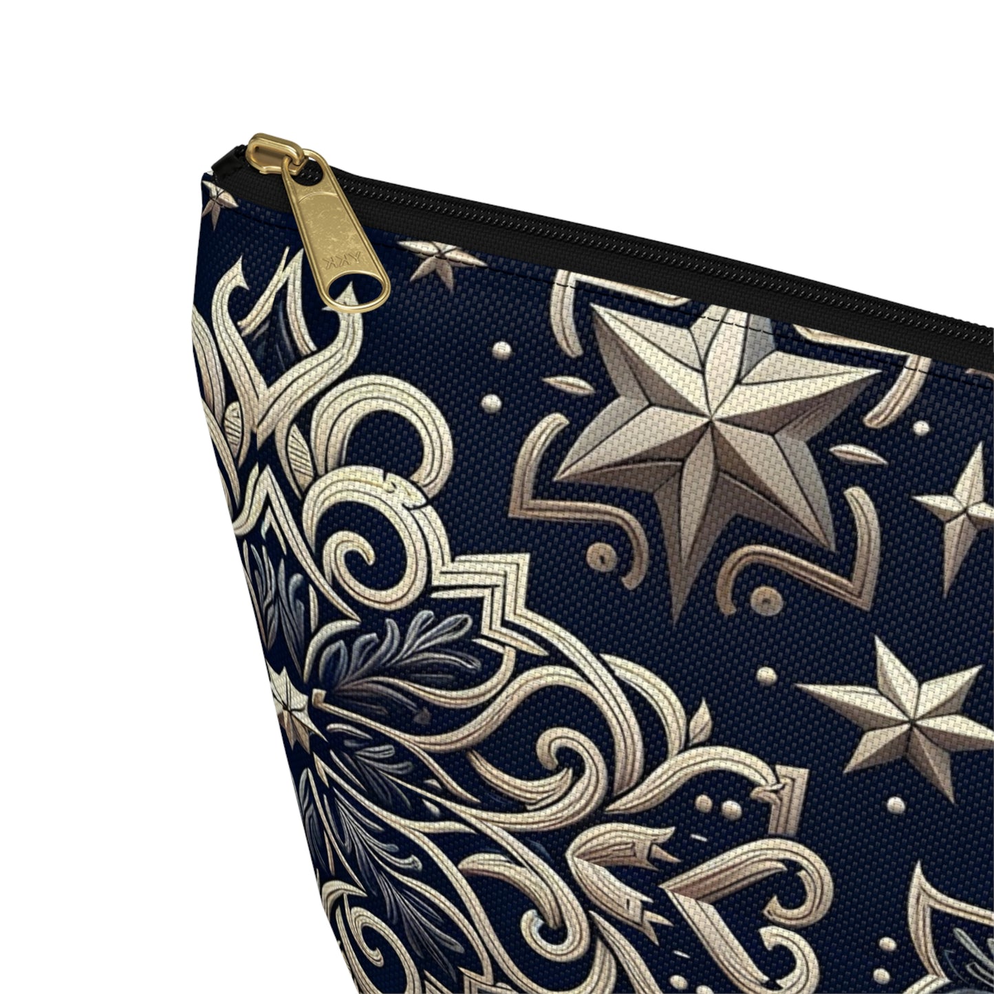 Elegant Starry Pattern Accessory Pouch | Makeup Bag, Travel Organizer, Gift for Her, Stylish Storage, Cosmetology Essentials