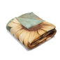 Sunflower Arctic Fleece Blanket, Cozy Throw, Soft Home Decor, Floral Blanket, Perfect for Gifts, Picnic, and Relaxation