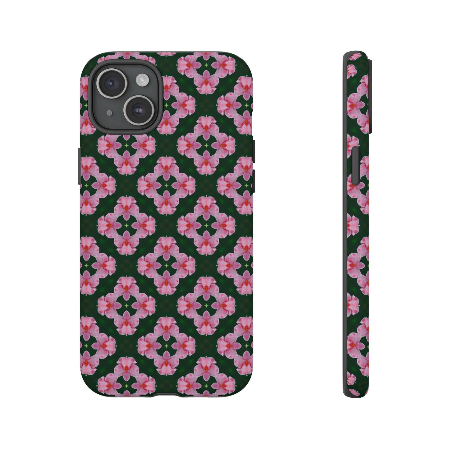 Tough Cases - Floral Phone Case, Stylish Protective Cover for Women, Gift Idea for Birthdays, Unique Floral Design, Trendy Tech Accessory