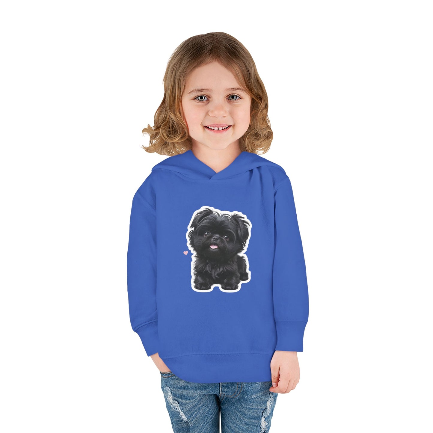 Cute Toddler Hoodie with Adorable Dog Design, Baby Gift, Winter Wear, Kids Sweatshirt, Comfortable Pullover
