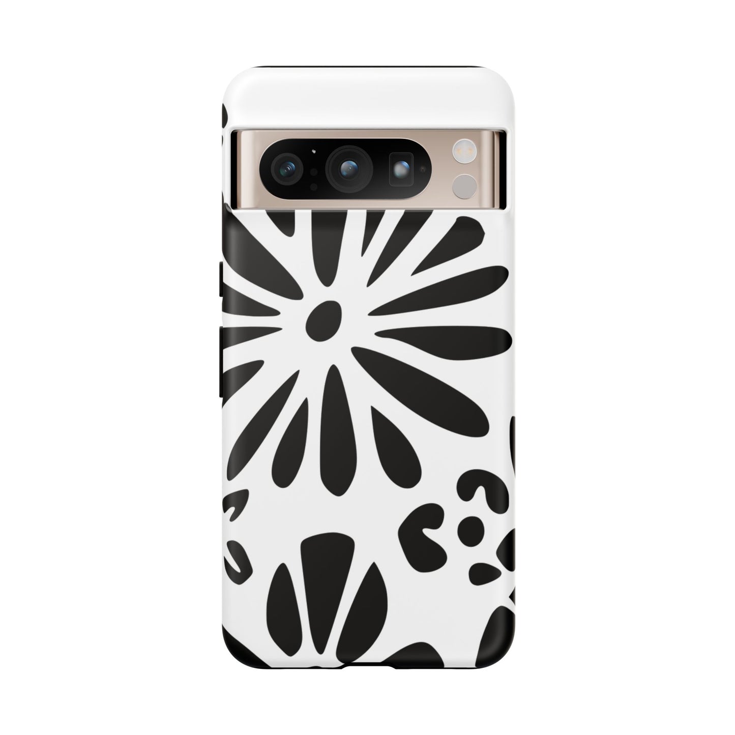 Stylish Phone Case with Floral Design, Tough Phone Cover for Her, Trendy Black and White Cell Phone Case, Unique Gift for Birthdays [...]