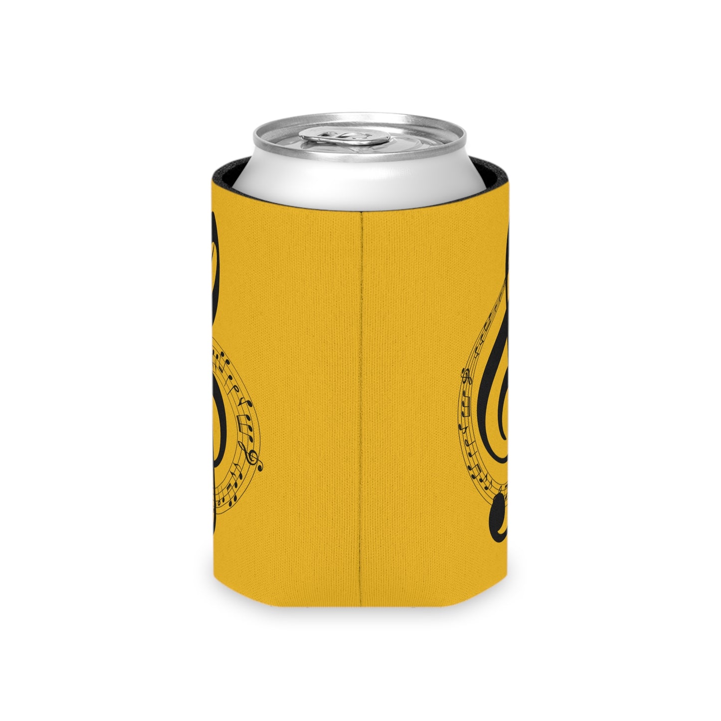 Musical Notes Can Cooler, Summer Fun Drink Holder, Perfect for Parties, Gifts for Musicians, Music Lover's Accessory