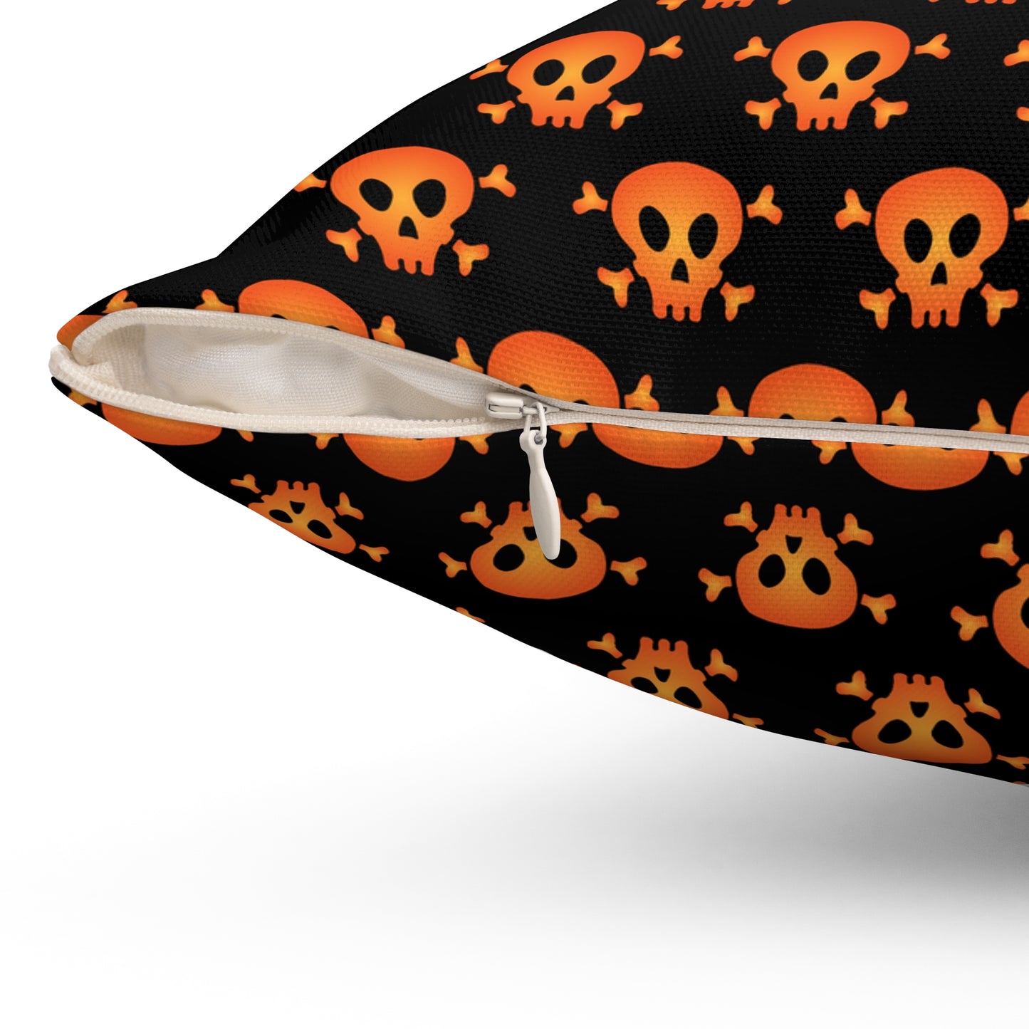 Spun Polyester Square Pillow - Halloween