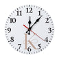 Modern Wooden Wall Clock