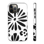 Stylish Phone Case with Floral Design, Tough Phone Cover for Her, Trendy Black and White Cell Phone Case, Unique Gift for Birthdays [...]