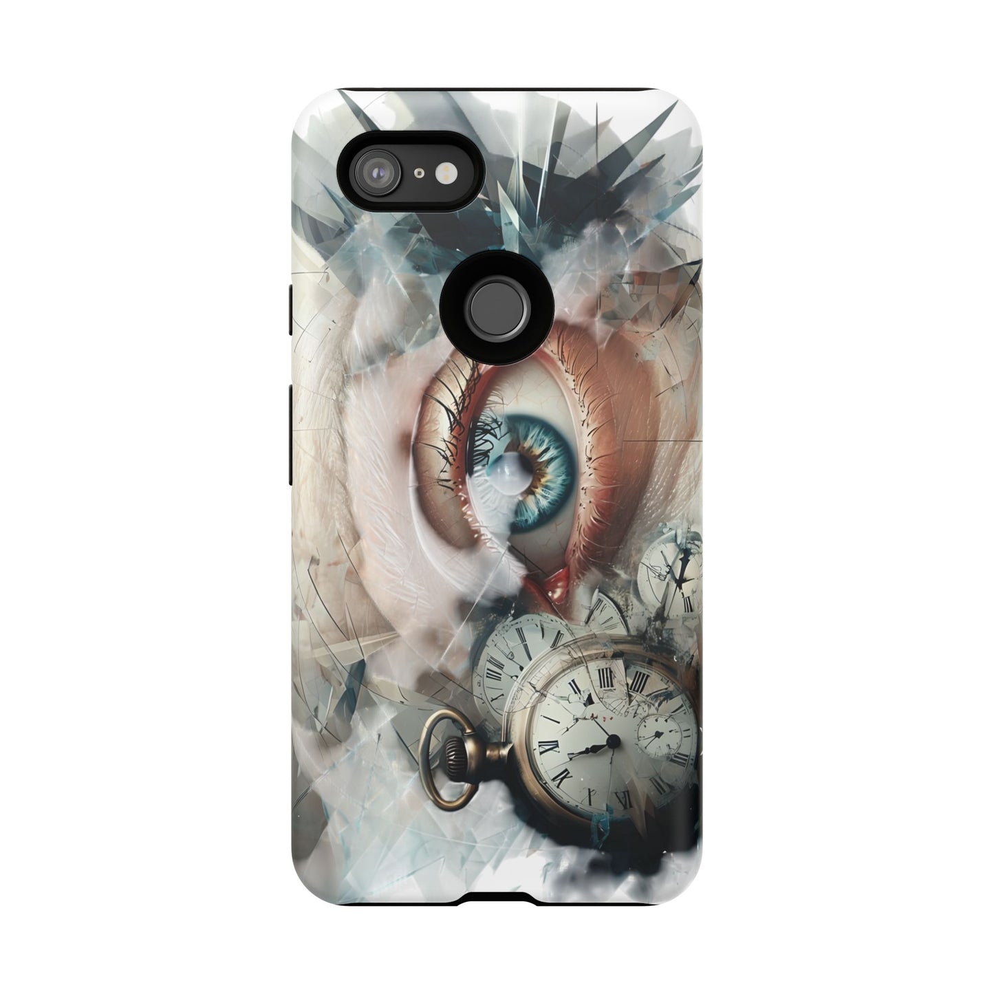 Artistic Eye Phone Case, Unique Smartphone Cover, Whimsical Gift for Art Lovers, Trendy Tech Accessory, Birthday Present, Holiday Gift