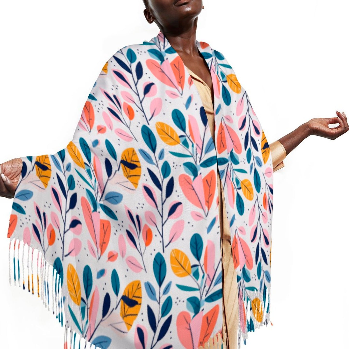 Cashmere-like Tassel Scarf