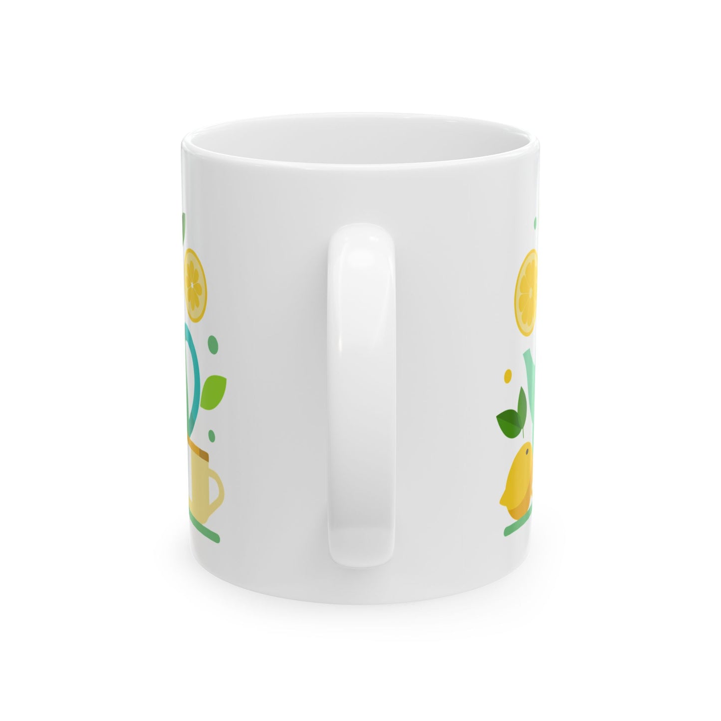 Lemonade-Themed Ceramic Mug | Refreshing Drink Lover's Gift | Summer Vibe Coffee Cup | Ideal for Tea Parties, Birthdays, Home Decor