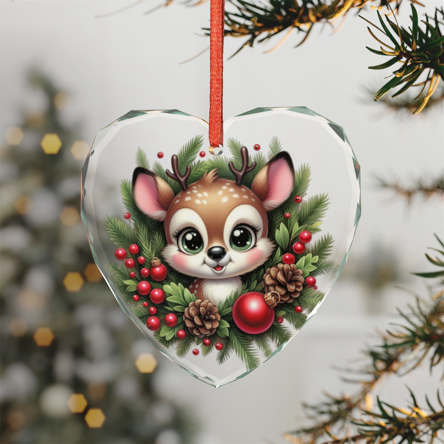 Crystal Glass Ornament