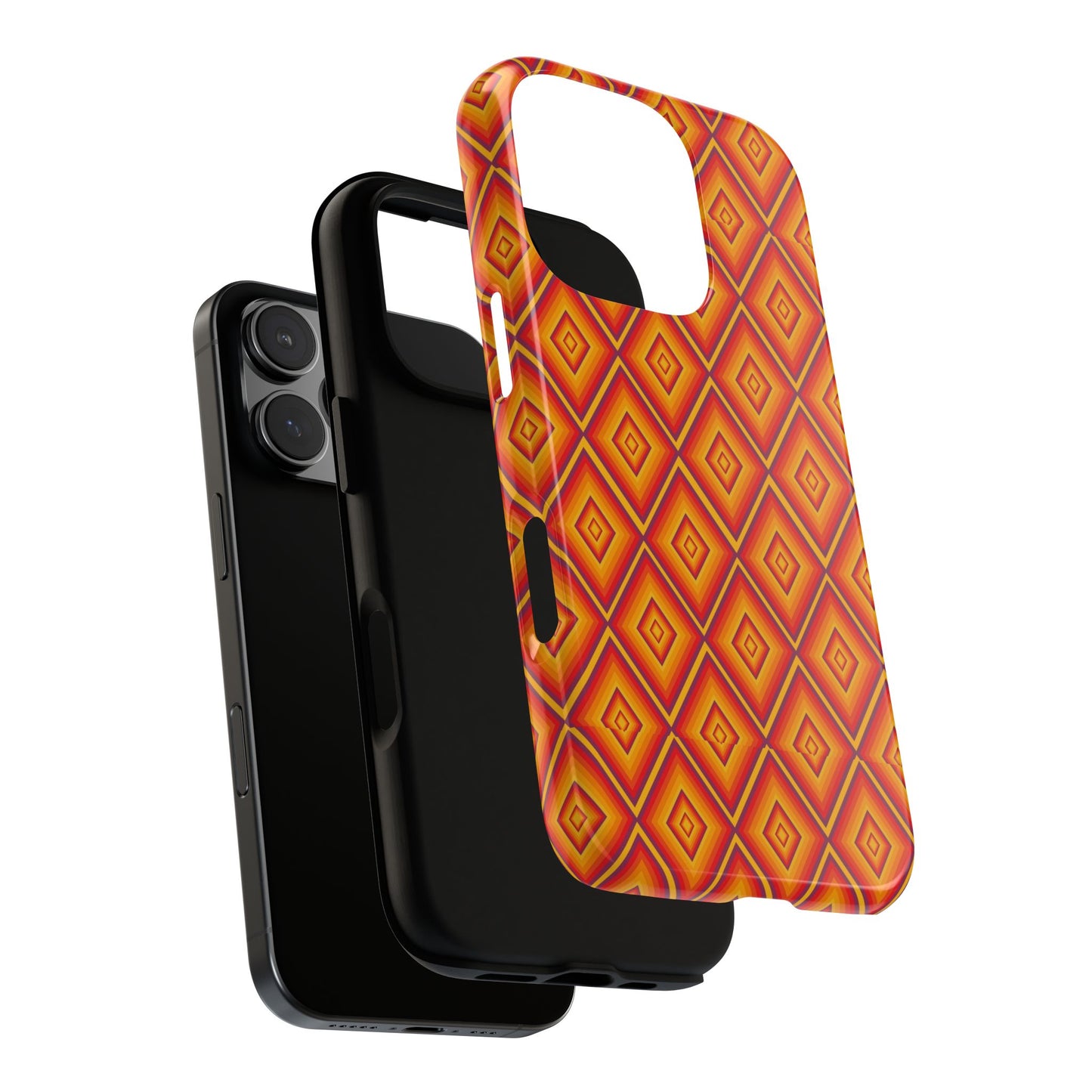 Geometric Phone Case, Tough Cases for Protection, Stylish Smartphone Cover, Vibrant Patterned Phone Accessory, Unique Gift Idea, [...]