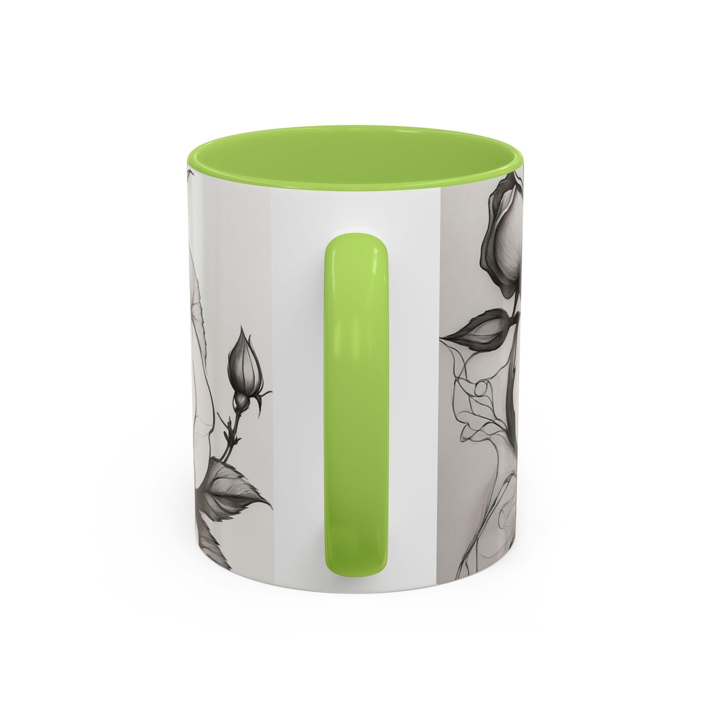 Elegant Floral Coffee Mug - Perfect Gift for Flower Lovers, Mother's Day, Birthdays, Home Decor, Office Use