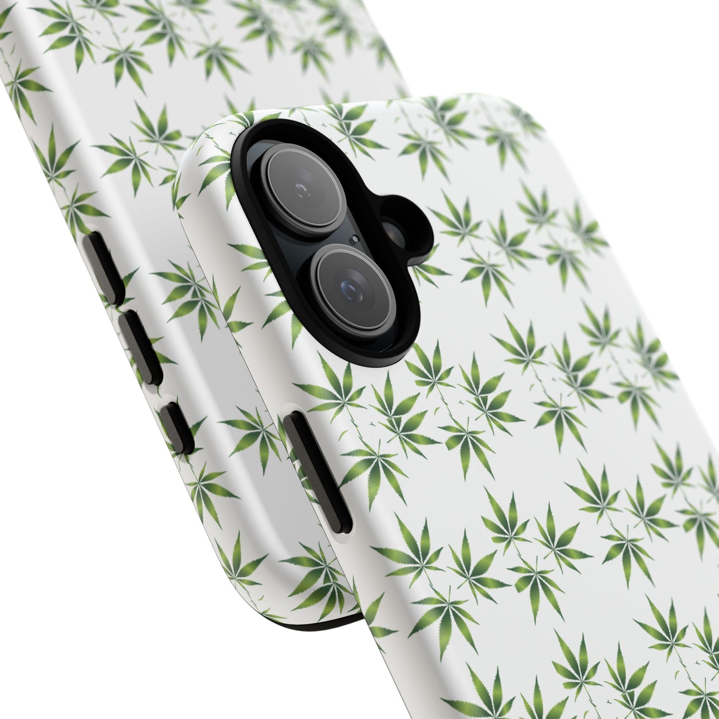 Stylish Phone Case with Cannabis Leaf Design, Durable Phone Cover, Gift for Stoner Friends, Unique Phone Accessory, Nature-Inspired Design