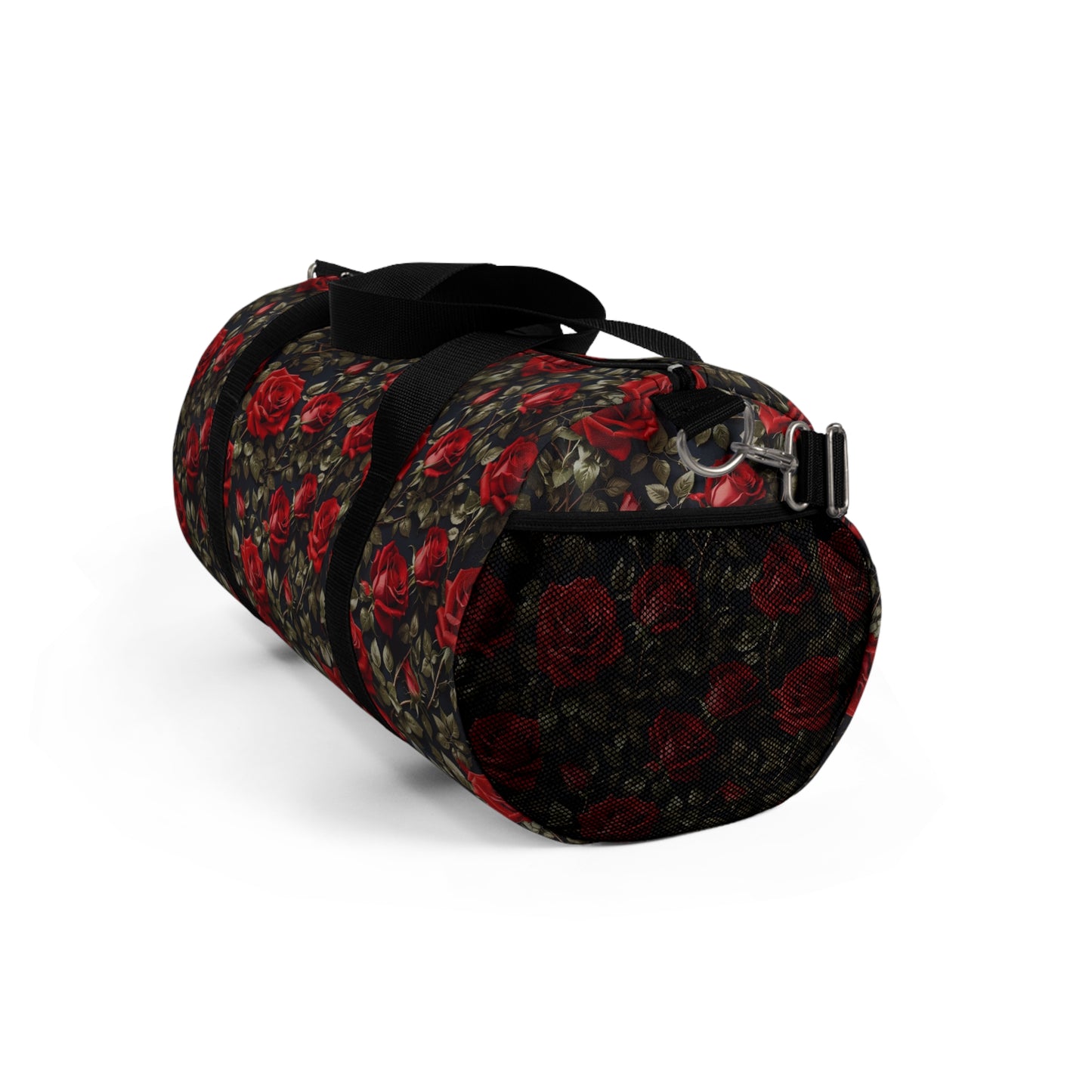Romantic Floral Duffel Bag, Travel Bag, Gym Bag, Weekend Getaway Bag, Floral Print Luggage, Beautiful Rose Design