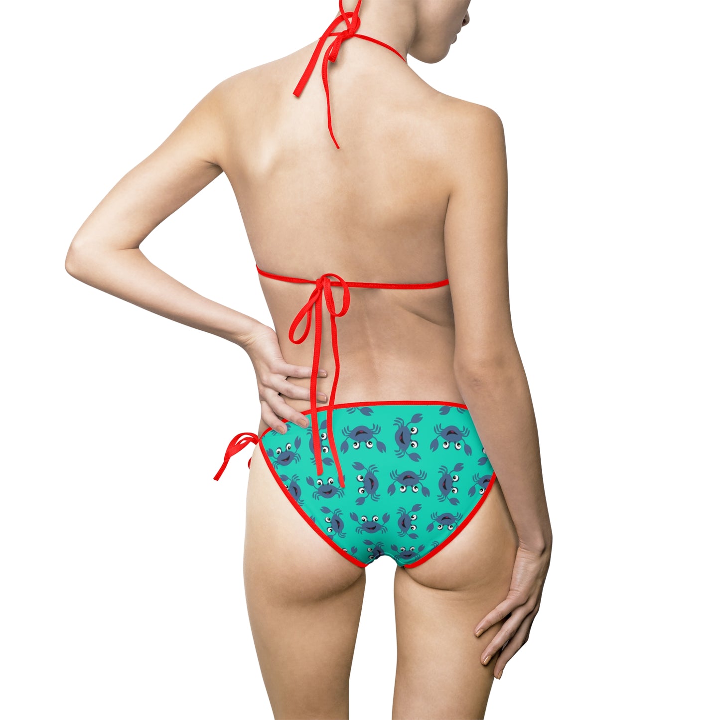 Tropical Print Women's Bikini, Summer Swimwear, Beach Vacation, Pool Party, Vacation Essentials, Floral Swimwear