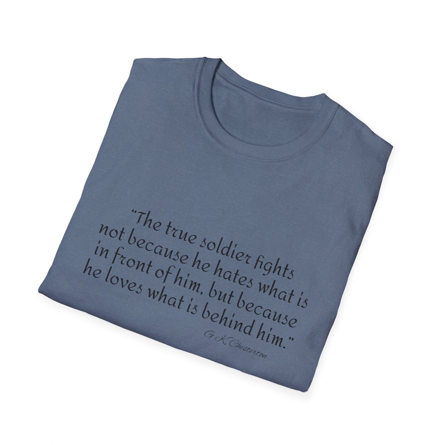 Inspirational Unisex T-Shirt, Gift for Soldiers