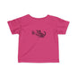 Cute Cat Playing with Butterfly Infant Tee, Baby Shirt, Toddler Apparel, Birthday Gift, Cute Baby Clothes, Cat Lover Outfit