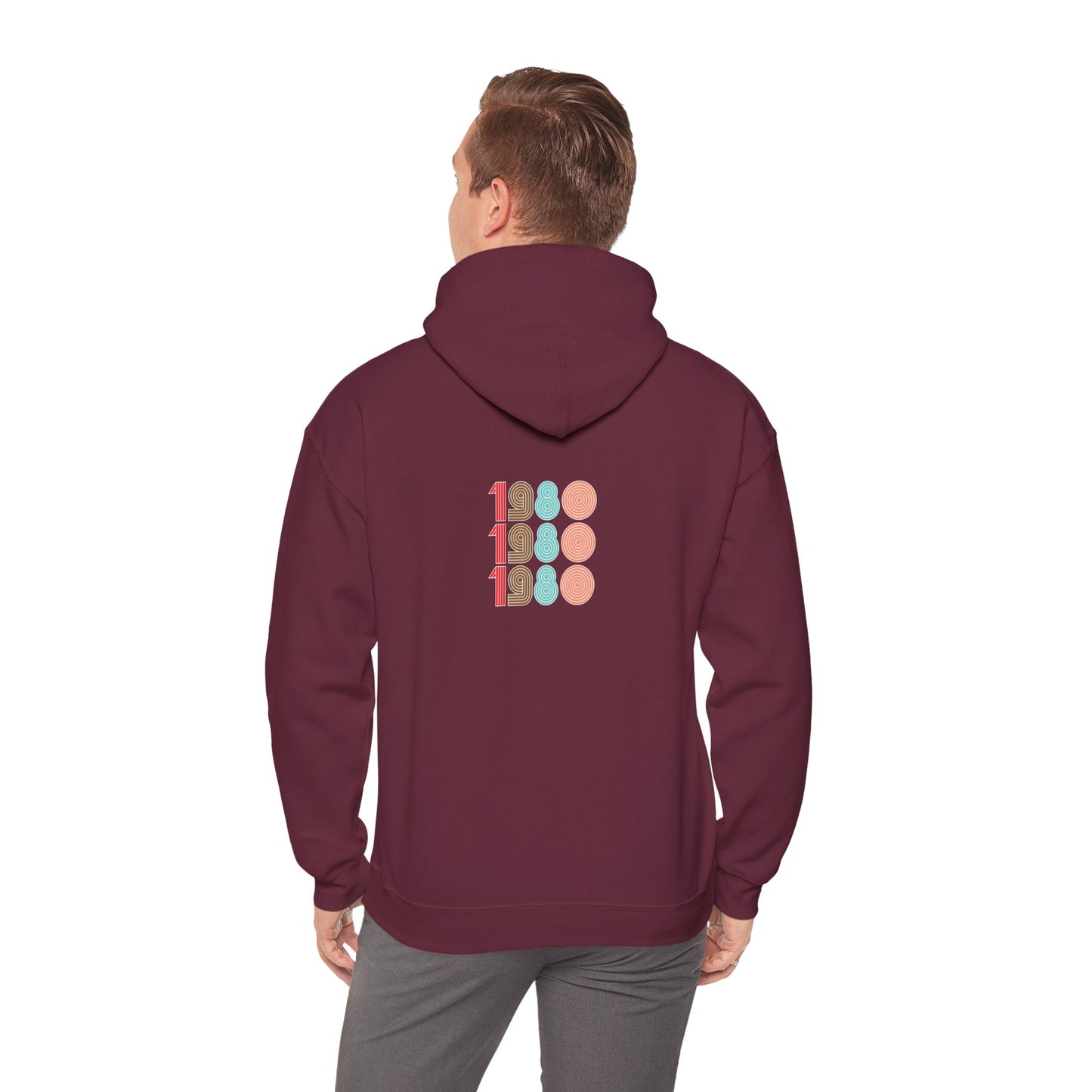 80s Childhood Unisex Hoodie, Retro 80s Sweatshirt, Vintage Style Clothing, Gift for 80s Fans, Cozy Pullover, Nostalgic Apparel