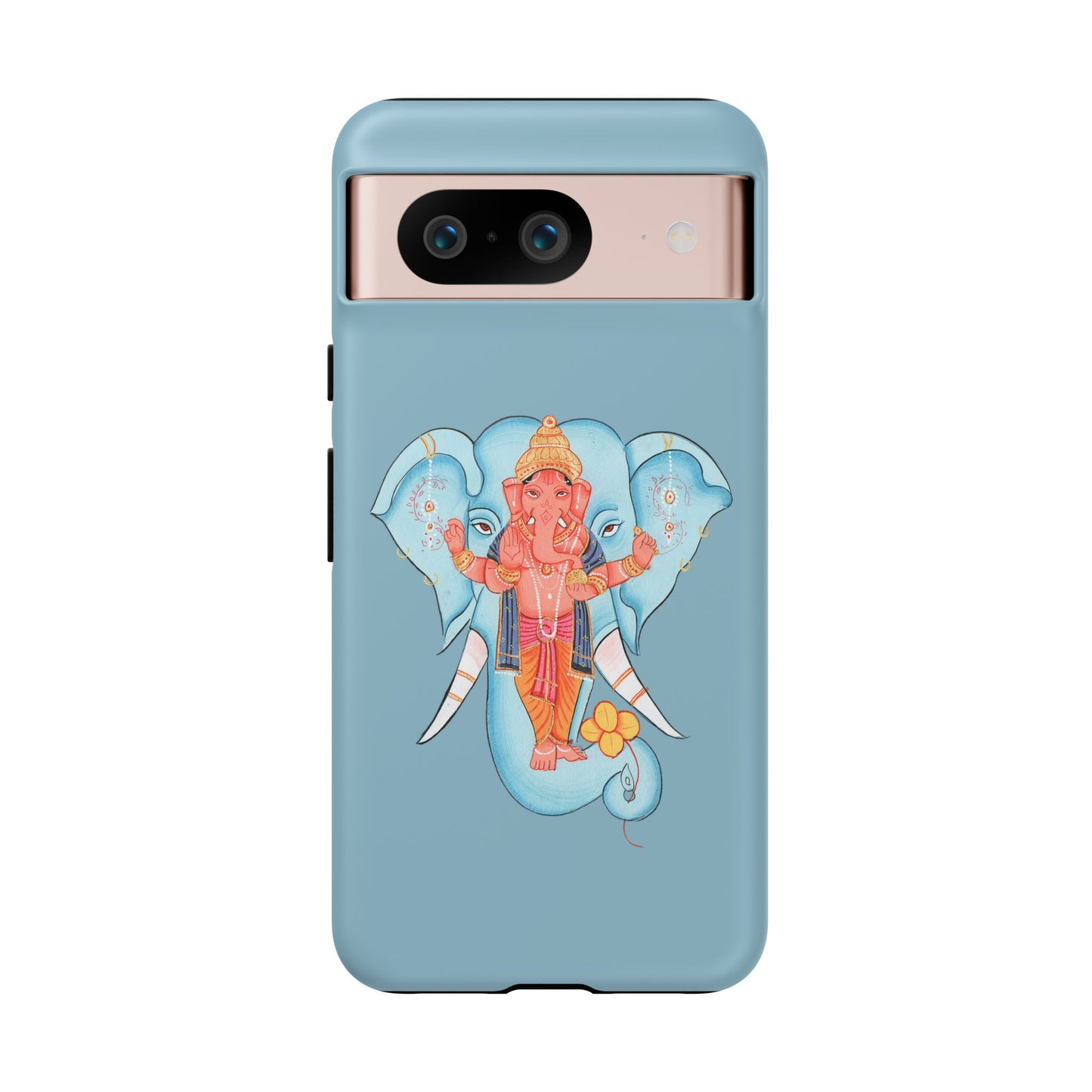 Tough Cases: Ganesh-Inspired Phone Case, Bohemian Phone Cover, Hindu Art Accessory, Festival Gift, Protective Phone Shell