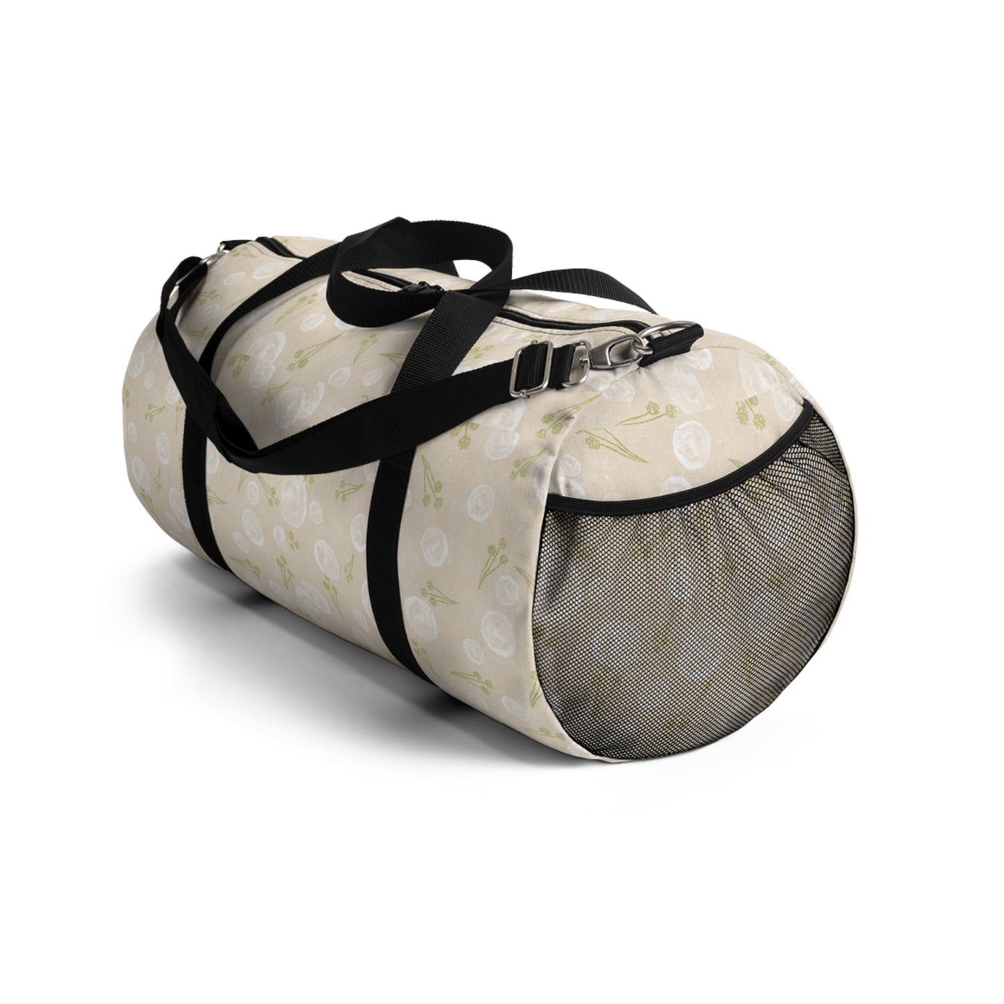 Floral Pattern Duffel Bag - Perfect for Gym, Travel, Weekend Getaways, Yoga, Mother's Day Gift