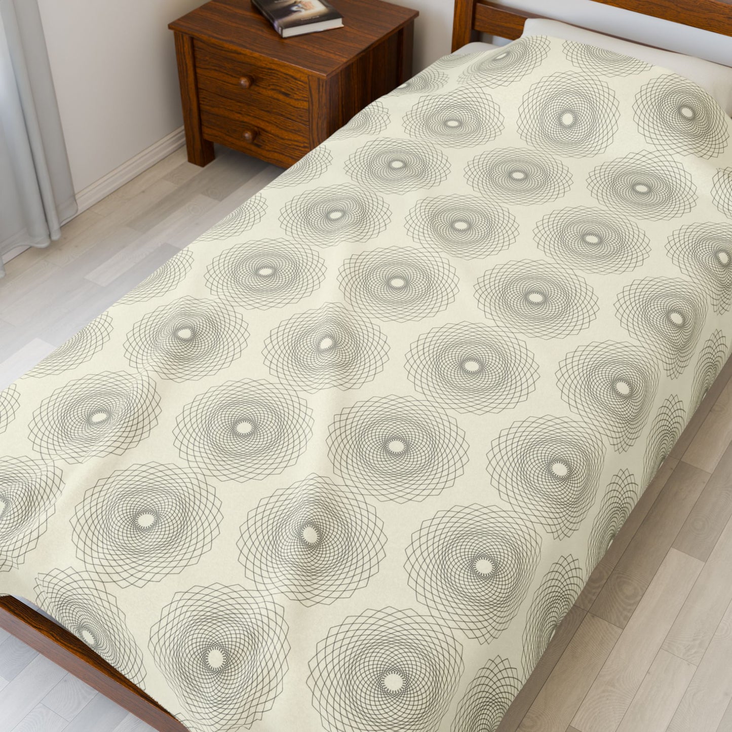 Cozy Velveteen Plush Blanket - Perfect for Home Decor, Gift for Loved Ones, Warm Throw for Winter, Soft Bed Accessory, Stylish Living [...]