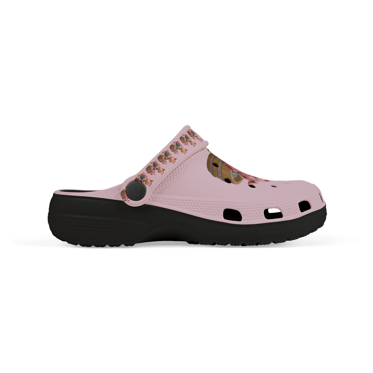 Kids Pink Piglet Clogs — Cute Farm Animal EVA Foam Shoes