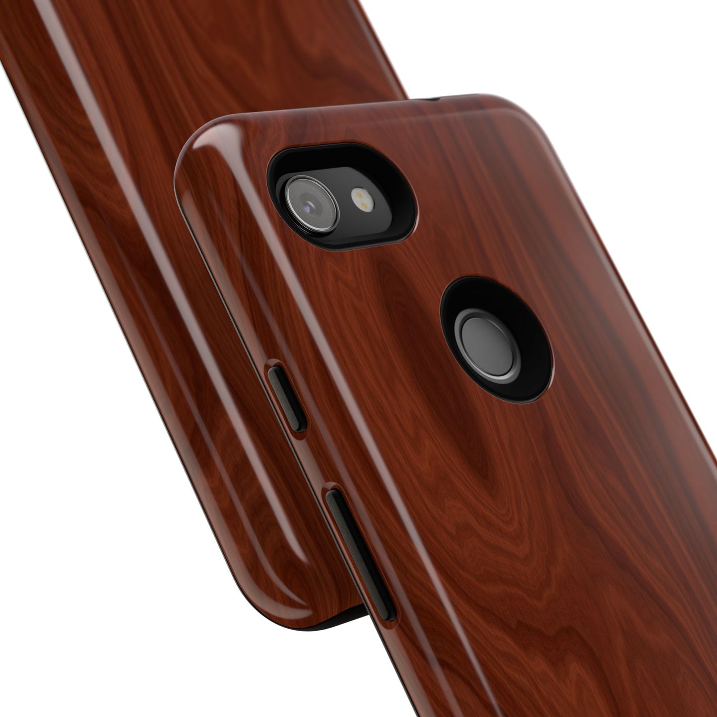 Wood Grain Phone Case, Stylish Tough Cases, Nature-Inspired Protective Cover, Unique Gifts for Him and Her, Eco-Friendly Tech Accessory