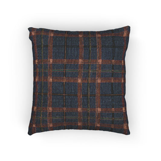 Cozy Woven Pillow | Rustic Home Decor, Throw Cushion, Farmhouse Accent, Gift for Family, Boho Style