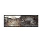 Framed Music Notes Canvas Print — Abstract Vintage Piano & Sheet Music Wall Art