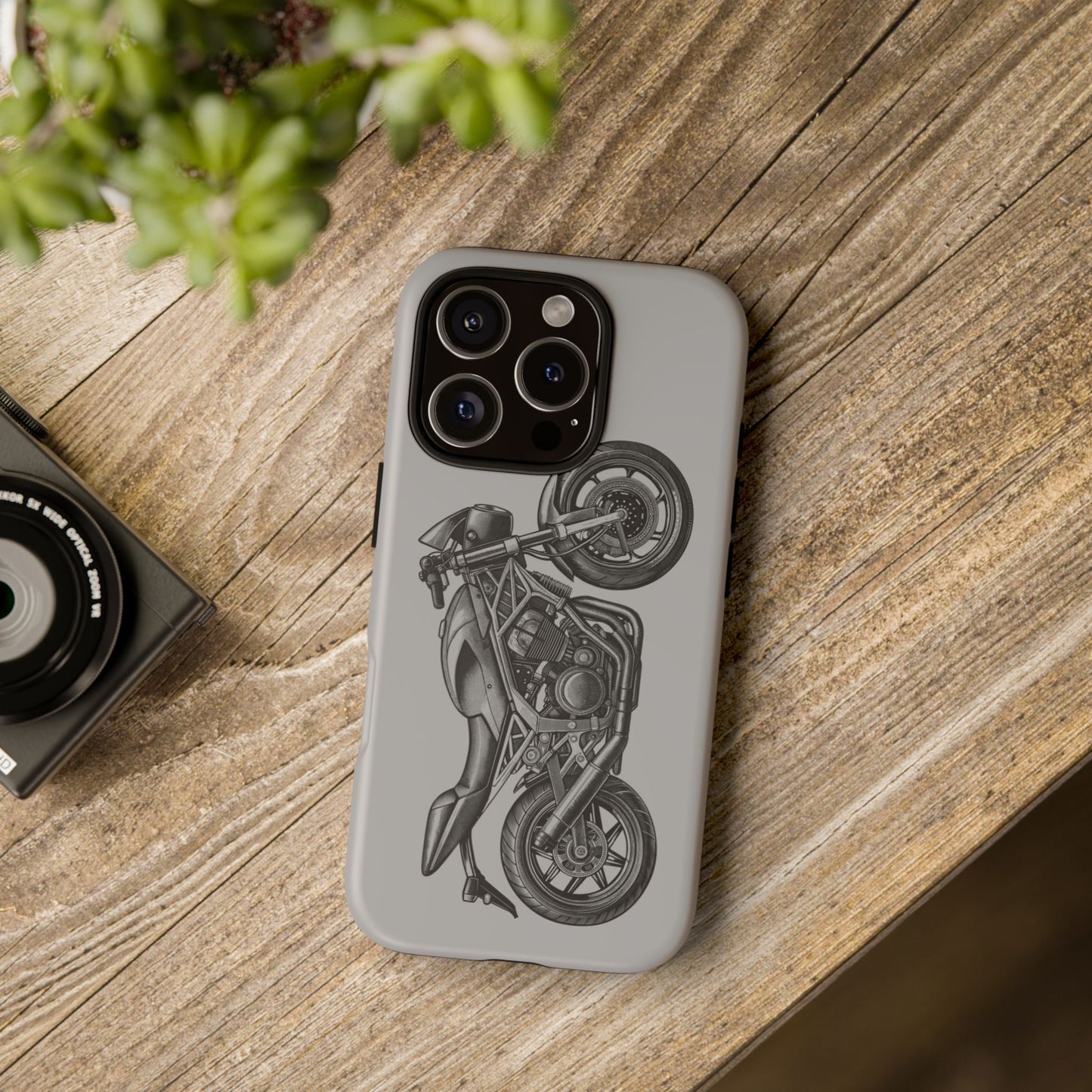 Motorcycle Phone Case - Tough Cases - Biker Gift, Motorcycle Lover, Custom Phone Cover, Unique Biker Accessory