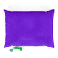 Cozy Purple Pet Bed, Dog Bed, Cat Bed, Luxury Sleeping Cushion, Comfortable Pet Lounge, Soft Plush Bedding