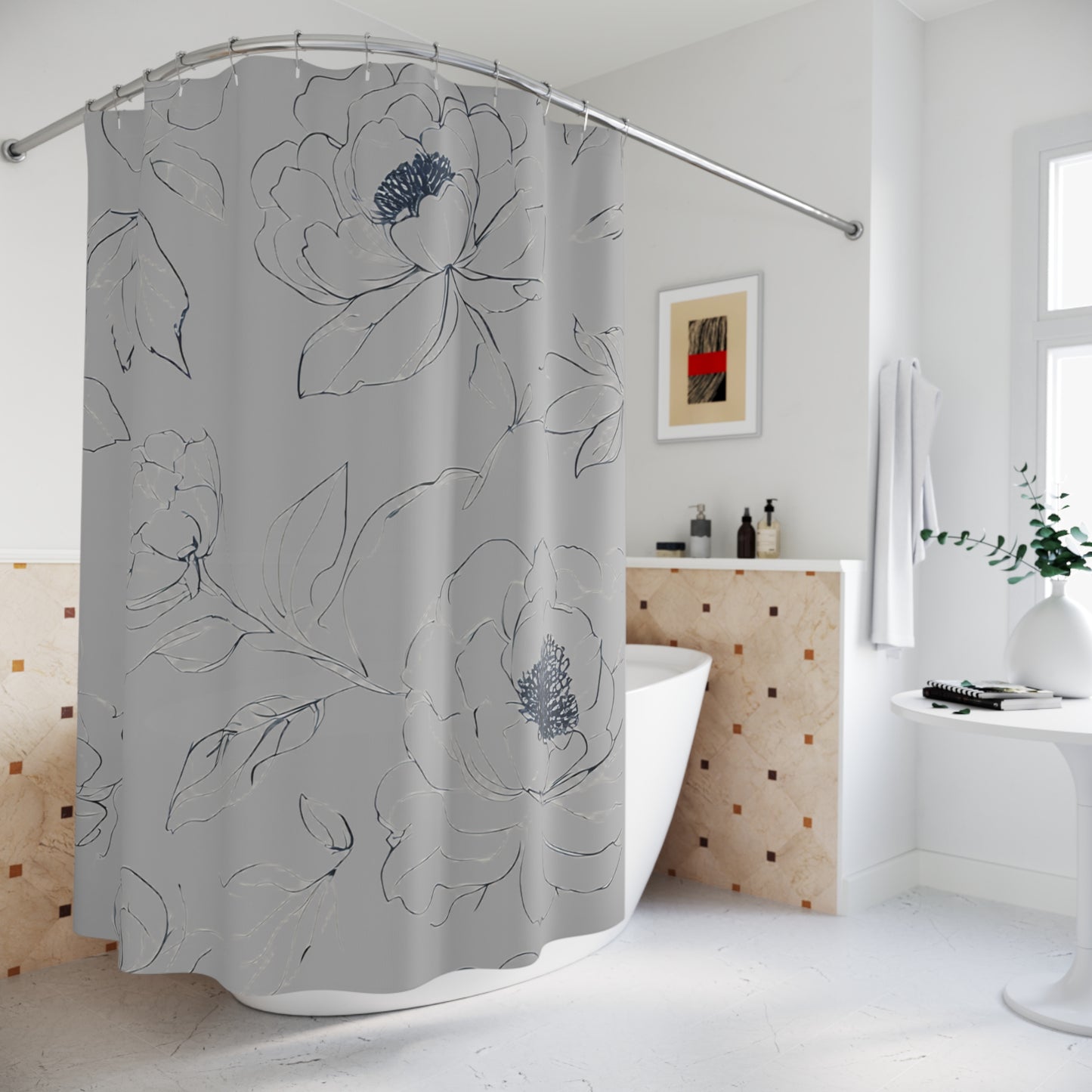 Shower Curtains - Gray