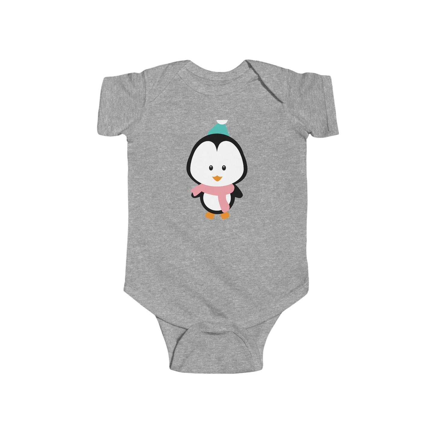 Penguin Infant Bodysuit | Cute Baby Onesie | Winter Wear, Baby Shower Gift, Holiday Outfit, Adorable Fashion, Newborn Essentials