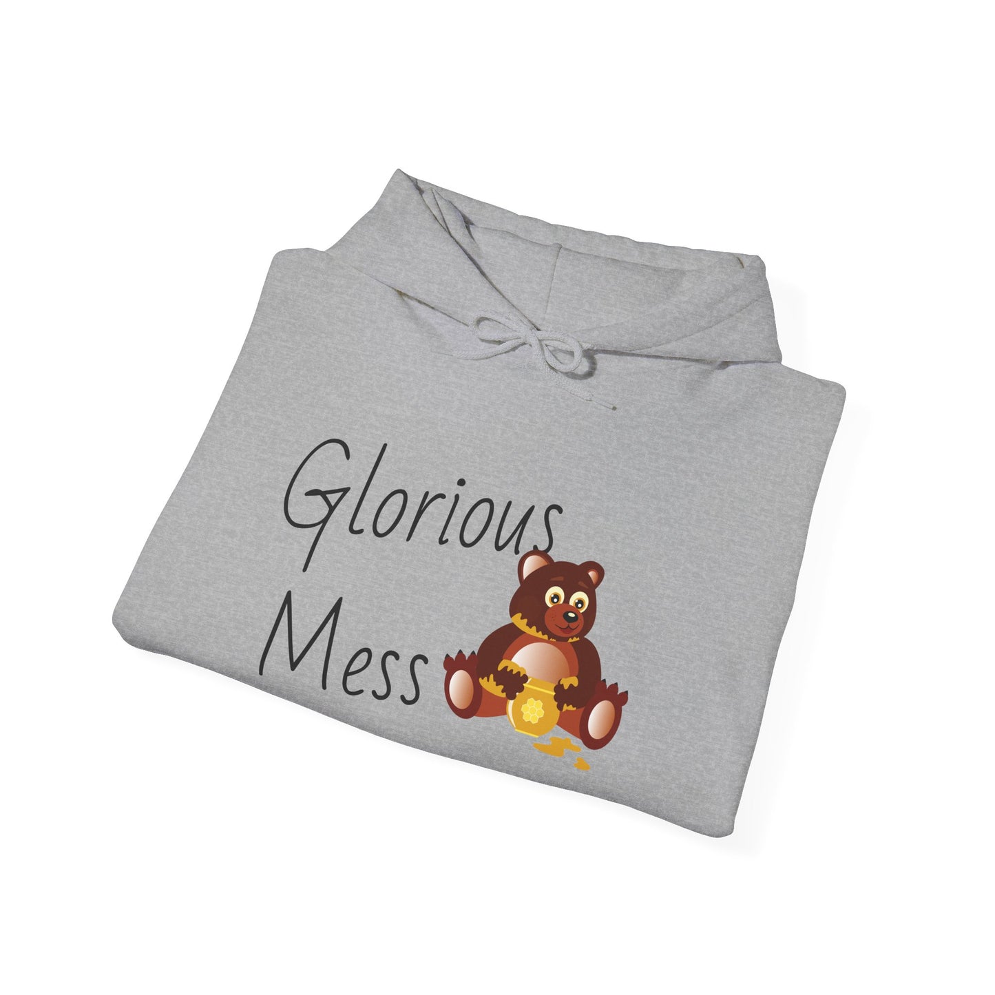 Glorious Mess Hoodie | Cute Bear Sweatshirt | Cozy Unisex Pullover for All Seasons | Perfect Gift for Friends & Birthdays | Funny [...]