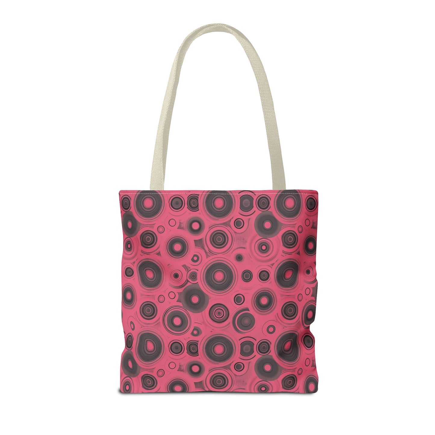 Colorful Retro Tote Bag, Stylish Beach Bag, Shopping Tote