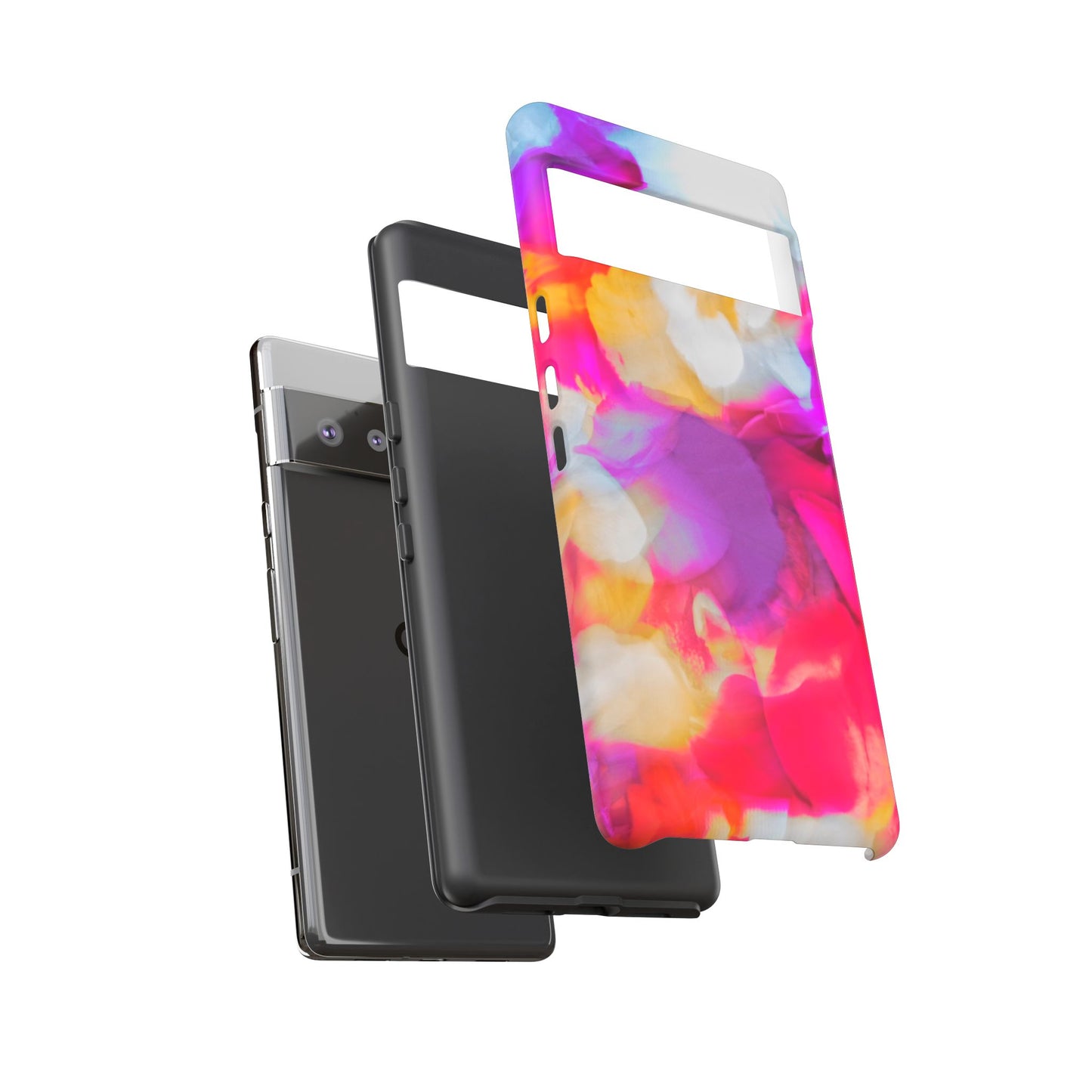 Floral Phone Case: Stylish Art for Your Device, Tough Cases, Gift for Her, Flower Print, Trendy Accessories, Phone Protection
