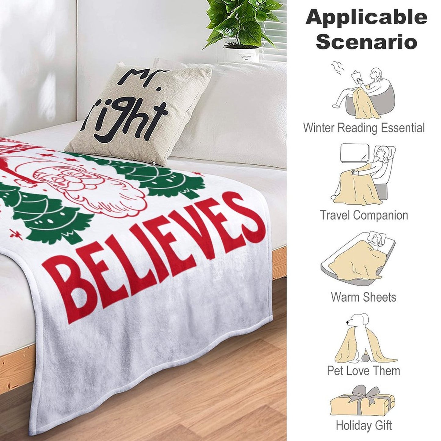 Flannel Blanket-40"×50"