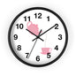 Charming Teapot Wall Clock, Home Decor, Kitchen Gift, Cute Coffee Time, Tea Lover's Gift, Pink Polka Dot Design
